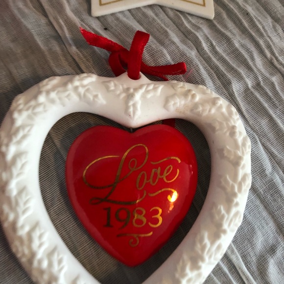 Vintage 1980s 7 HALLMARK & Precious Moments mini tree ornaments & 2 regular size - Picture 12 of 14